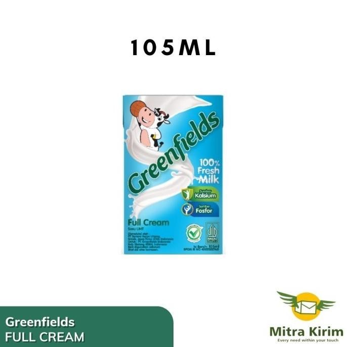 

Susu Greenfields UHT 105ml x 40pcs - Per Dus