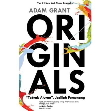 Buku Non Fiksi - Originals - Adam Grant - Pastel Books -NR-