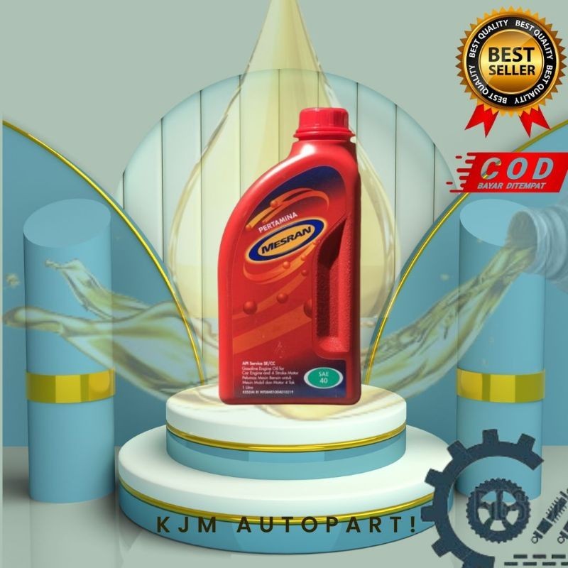 OIL MOTOR OLI MESRAN SAE40 1L SAE 40 OLI PERTAMINA