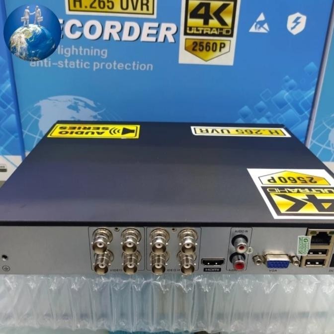 New Dvr 8 Channel 2Mp Sampai 5Mp Audio Series