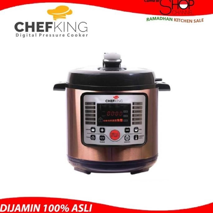Best Sales Alat Masak Multi Fungsi - Chefking Digital Pressure Cooker Pengiriman Cepat