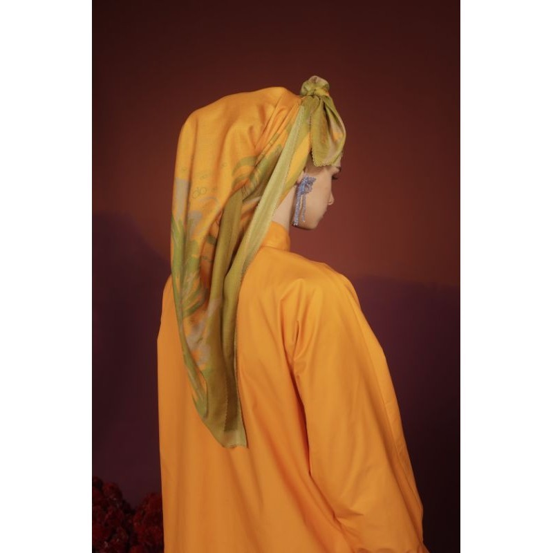 DONNA SCARVES - MADRE SCARVES ORANGE YELLOW