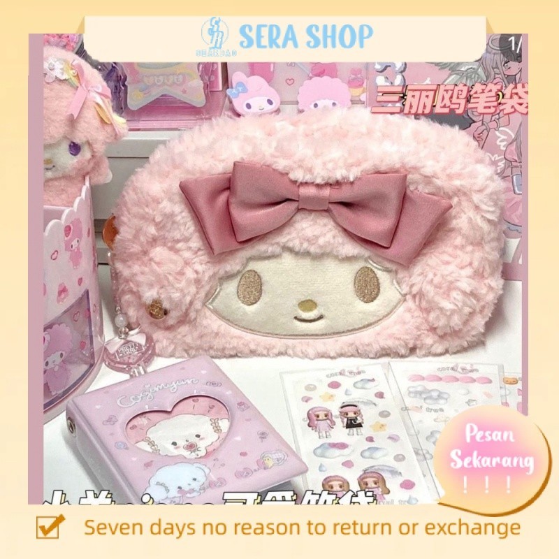 

♈◊Sera Jepang Cute Plush Pensil untuk Anak Perempuan Versi Korea Sederhana Mewah Alat Tulis Kreatif Kapasitas Besar Kotak Alat Tulis Versi Korea