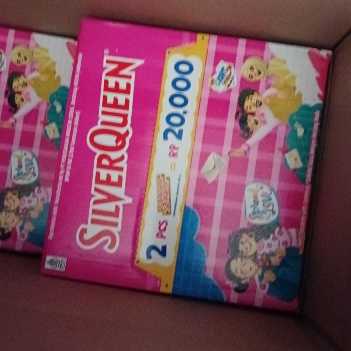 

1 BOX Silverqueen Buy1 Get1 isi 20 Pcs (10 Box) expired 2025