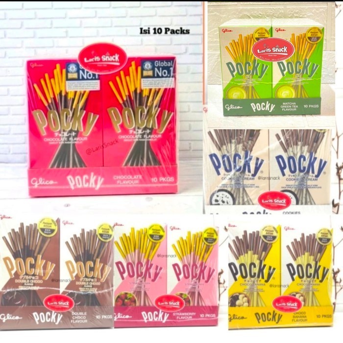 

Pocky Glico 47gr All Varian Besar (1 Pack isi 10)