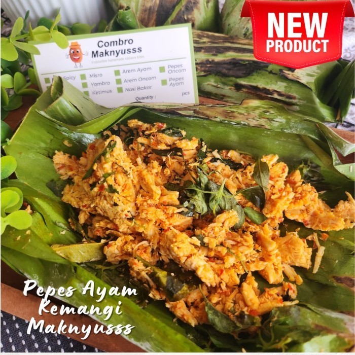 

Frozen Pepes Ayam Kemangi Maknyusss (3pcs)