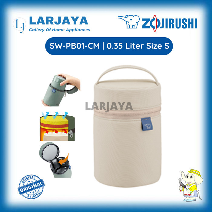 Tas Food Jar Zojirushi (Size S) Sw-Pb01 Lunch Jar 0.35 Liter