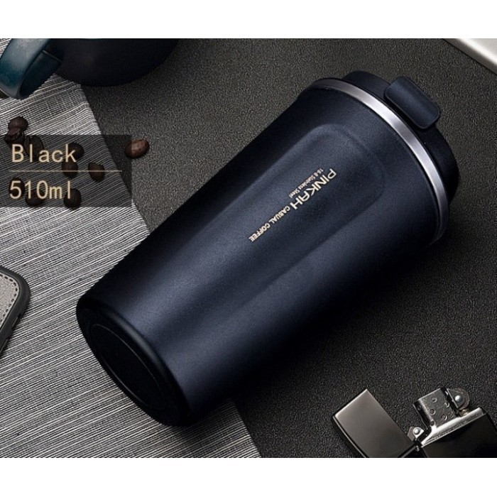 Pinkah Pj-3549 - Insulated Vacuum Stainless Steel Coffee Mug 510Ml