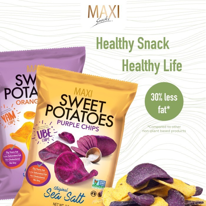 

MAXI Purple Sweet Potatoes 5 Packs / 70g