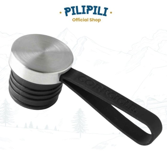 Promo Tutup Pegangan Corkcicle Canteen Loop Cap 9Oz, 16Oz, 25Oz Black