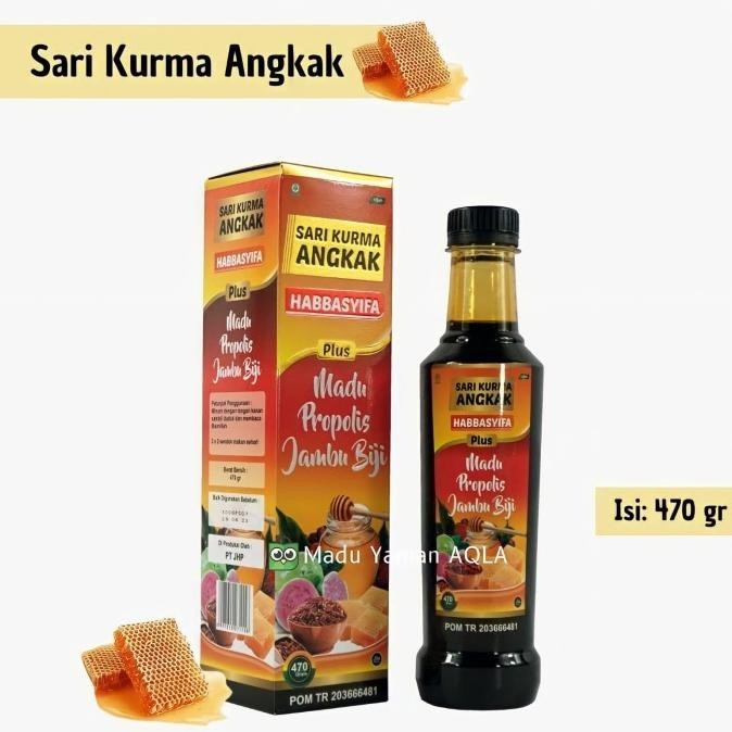 Sari Kurma Madu Angkak Plus Propolis Plus Jambu Biji Herbal