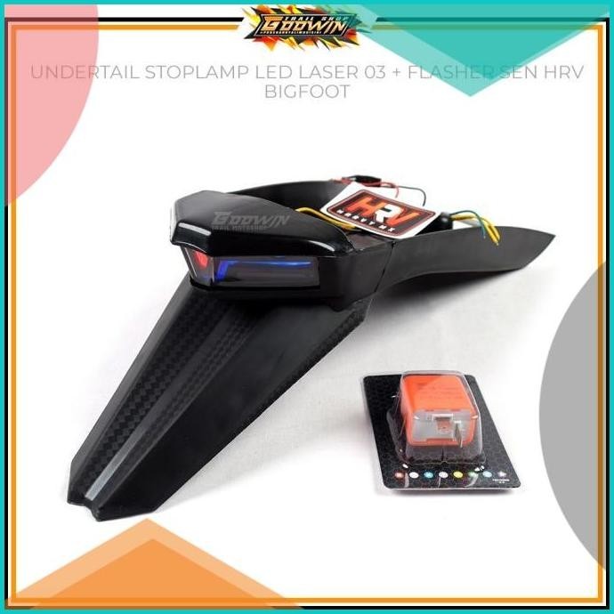 Sparkboard Spakbor Belakang Undertail Stoplamp HRV KLX BF Dtracker New