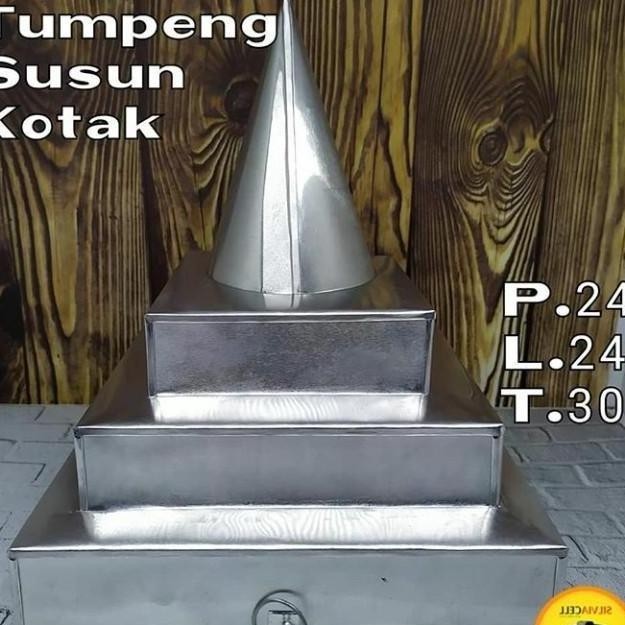Produk Unggulan] Cetakan Tumpeng Susun Kotak Besar