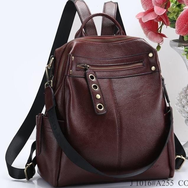 TAS RANSEL WANITA IMPORT BRANDED/FOSSIL BACK PACK SATURIA MULTY FUNGSI H85S