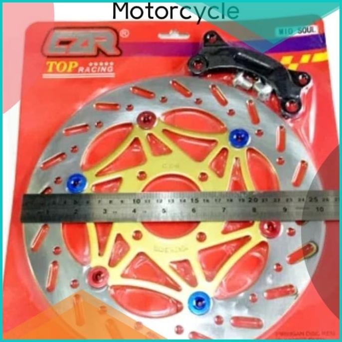 Piringan Disc Depan Model Bulat Ukuran 260MM + Breket Mio Soul - Xeon