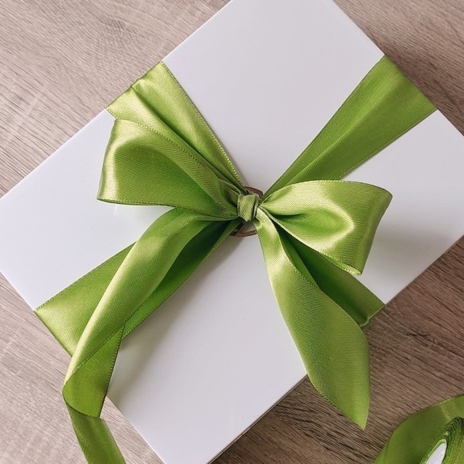 Pita satin 4cm roll pita lebaran idul Fitri pita kue lebaran ramadhan