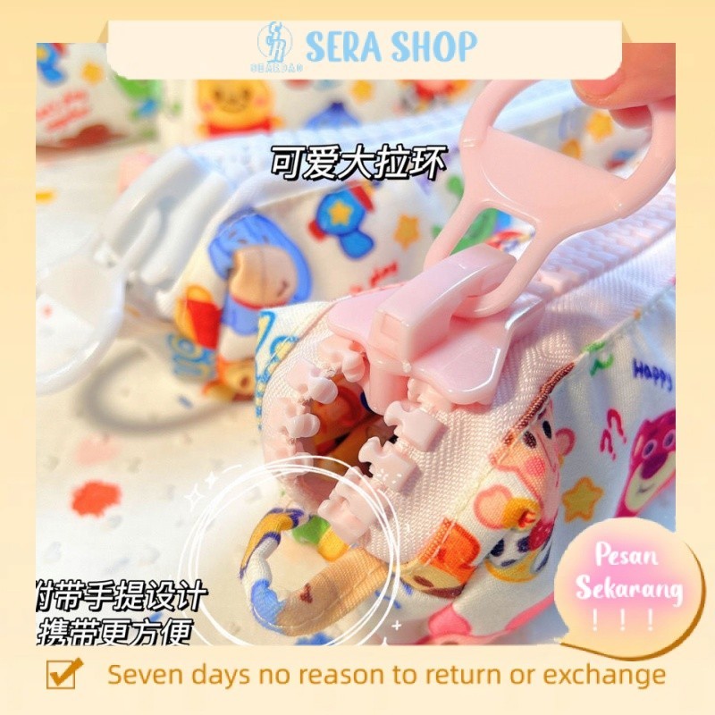 

Sera Toy Story kotak pensil ritsleting kotak pensil berkapasitas besar siswa lucu laki-laki dan perempuan tren bernilai tinggi kotak pensil besar