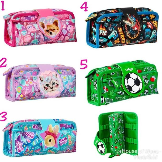 

SMIGGLE STYLIN UTILITY PENCIL CASE - TEMPAT PENSIL SMIGGLE