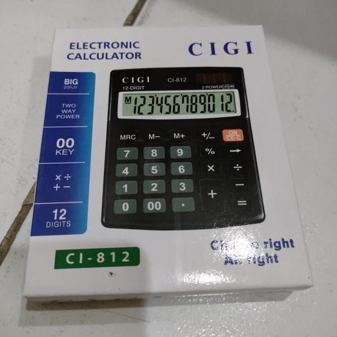 

Model Baru CALKULATOR KAWACHI KALKULATOR KAWACHI 512B - CI 812C !!