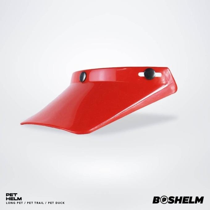 Special - Pet Helm Panjang / Pet Helm Trail - HITAM DOFF ,,