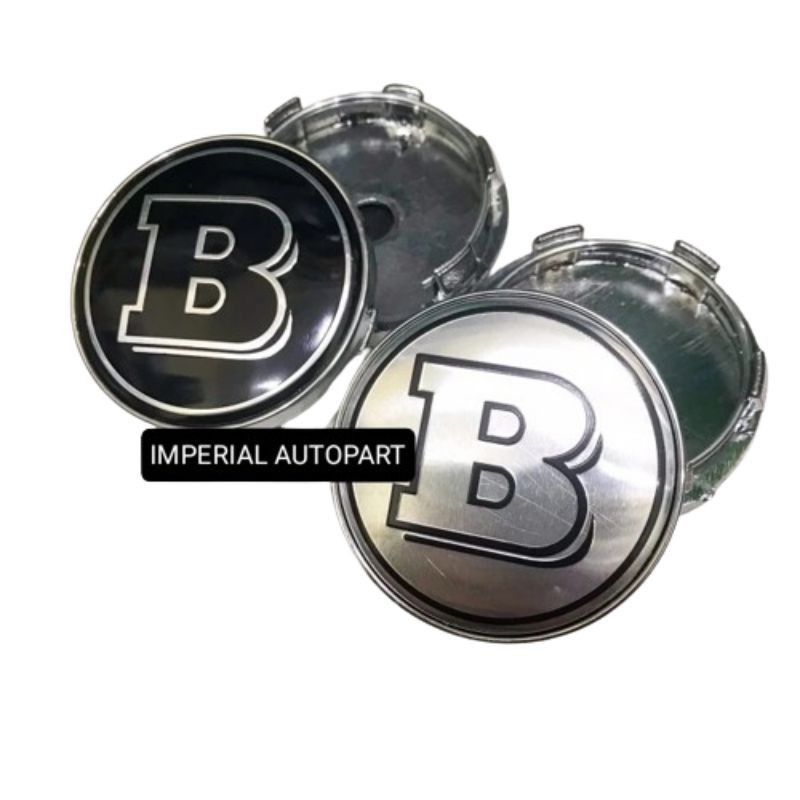 DOP VELG RODA EMBLEM MERCEDES BENZ 60MM HUBCAPS BRABUS MERCY 6CM HIGH QUALITY