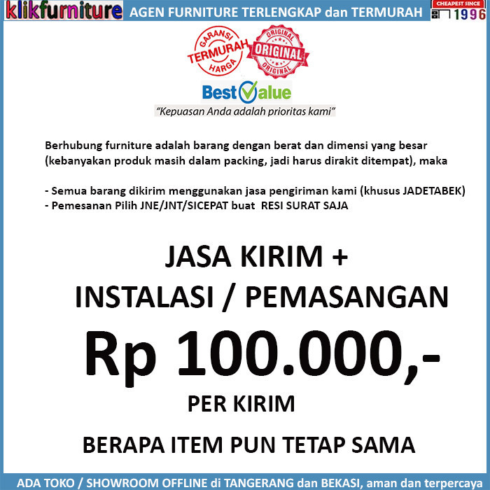 

Jasa Kirim dan Instalasi 100rb