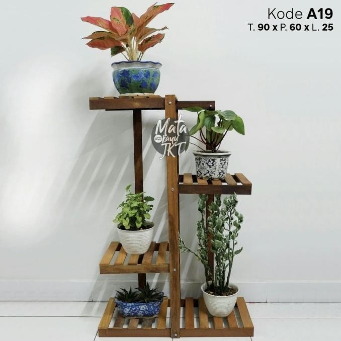 Rak Pot Bunga Minimalis Modern Tanjungmart