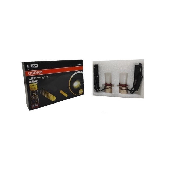 Best Lampu Led Osram Headlamp Foglamp 25W H8 H11 H16 H27 Kuning Original  Gratis Ongkir