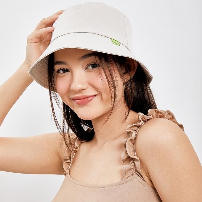 Kkv Ohgo Topi Bucket Hat Simple Polos Pria Wanita Korea Style