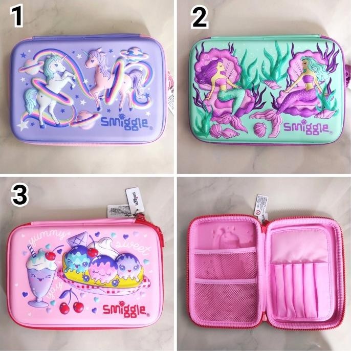 

Hardtop Kotak Tempat Pensil Smiggle Pencil Case Original