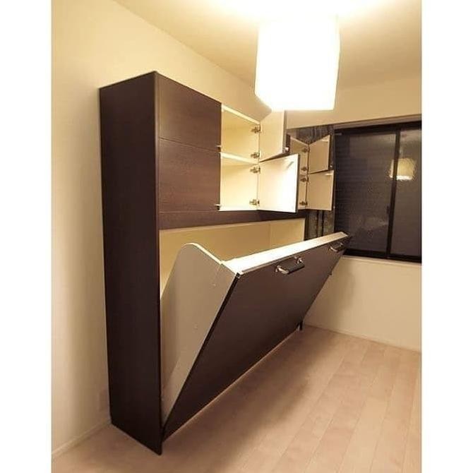 Engsel Ranjang Tempat Tidur Lipat Dinding Rak Bed Save 339 Wallbed