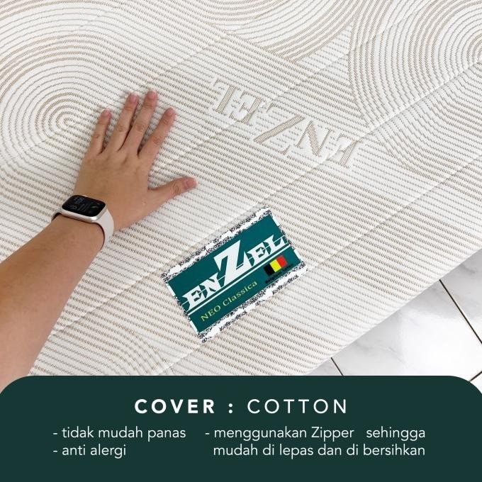 Kasur full Latex Enzel Neoclassica Ukuran 160x200
