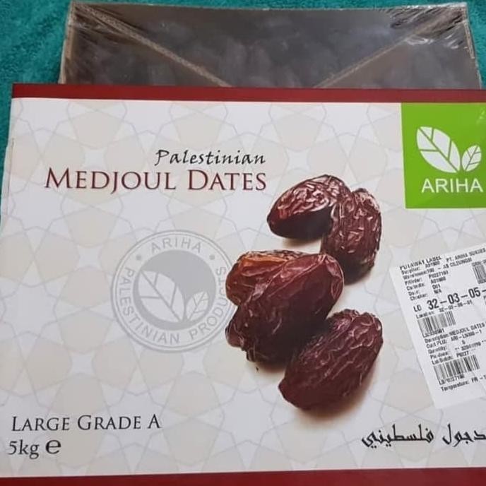 

Kurma Medjool Ariha Large @5Kg Asli Palistina Gred A Medjol Dates