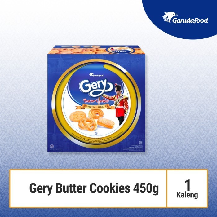 Gery Butter Cookies - Biskuit Kaleng