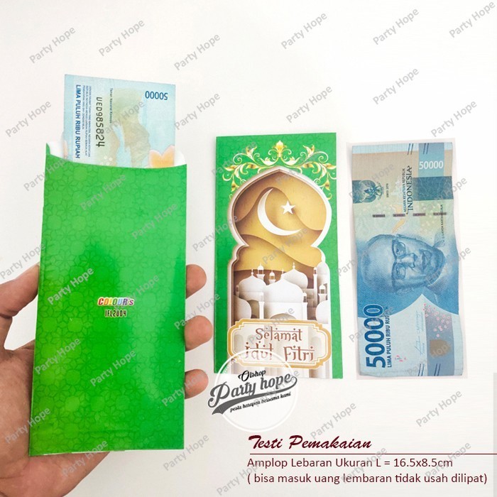 

Limited amplop lebaran idul fitri / angpao lebaran / amplop lebaran besar Baru!
