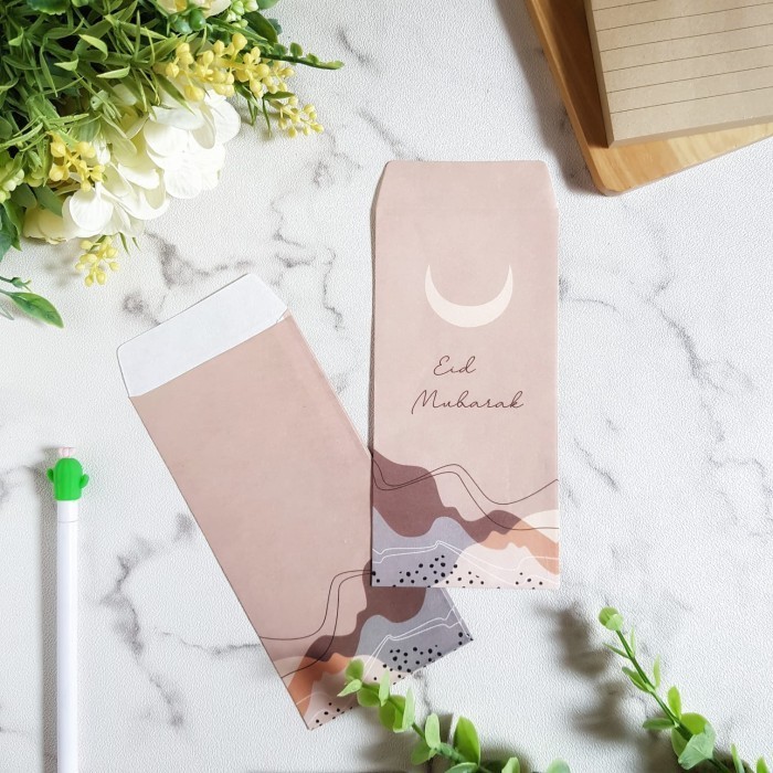

Limited AMPLOP LEBARAN / AMPLOP IDUL FITRI / AMPAO LEBARAN / SOUVENIR LEBARAN - brown Baru!