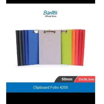 

Bantex Clipboard/ Papan Ujian/ Papan Jalan Folio 4205