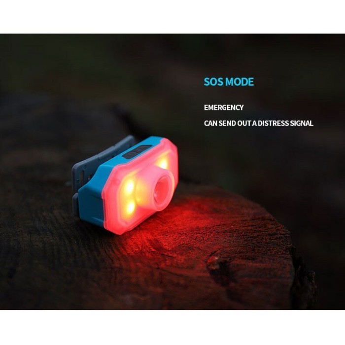 HEADLAMP 220 LUMEN NATUREHIKE NH18T001-A LAMPU KEPALA SENTER CAMPING