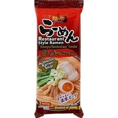 

[Isi 2 Porsi] Menraku Shoyu Tonkotsu Japanese Ramen / Mie Ramen Jepang