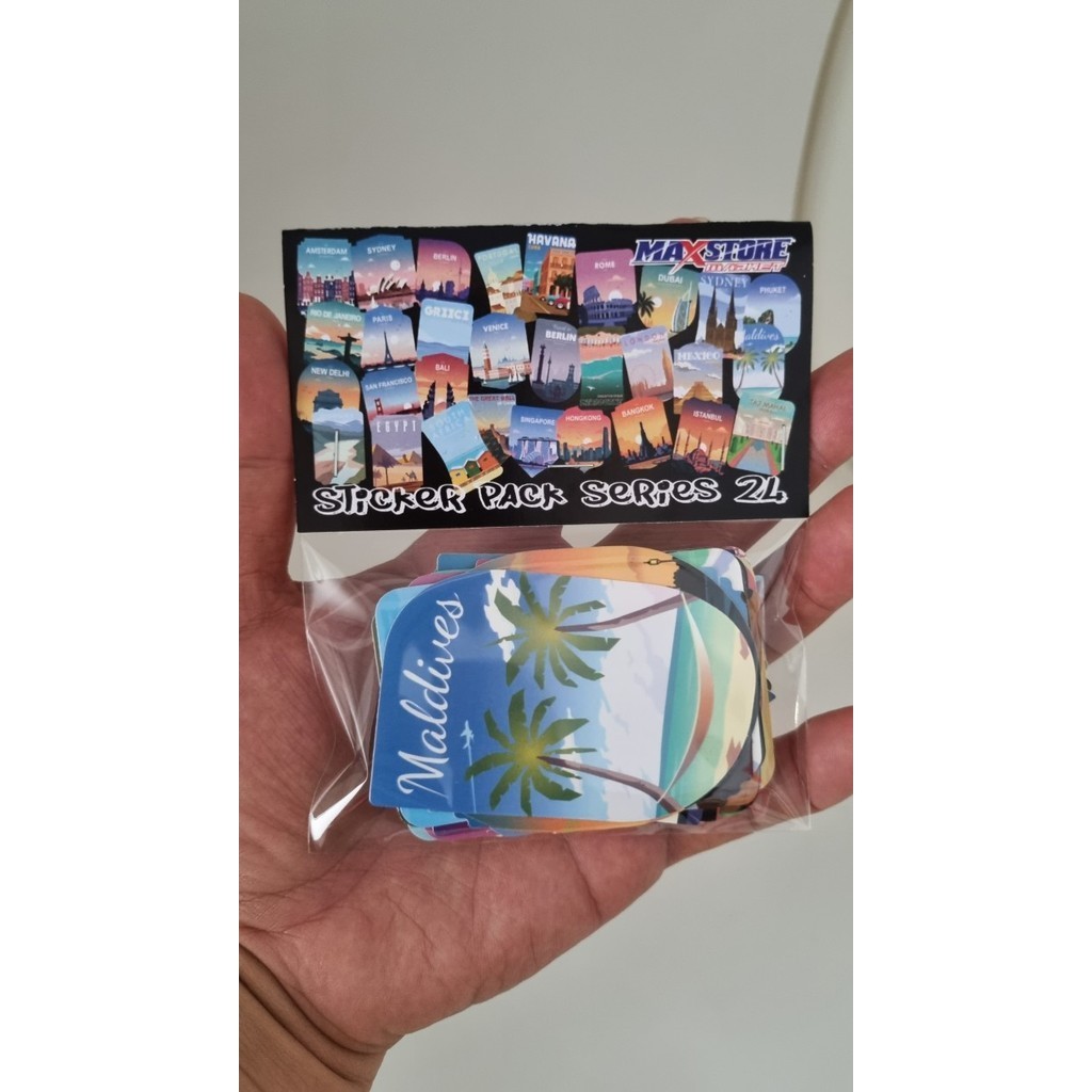 

sticker pack / sticker koper negara / sticker pack travel