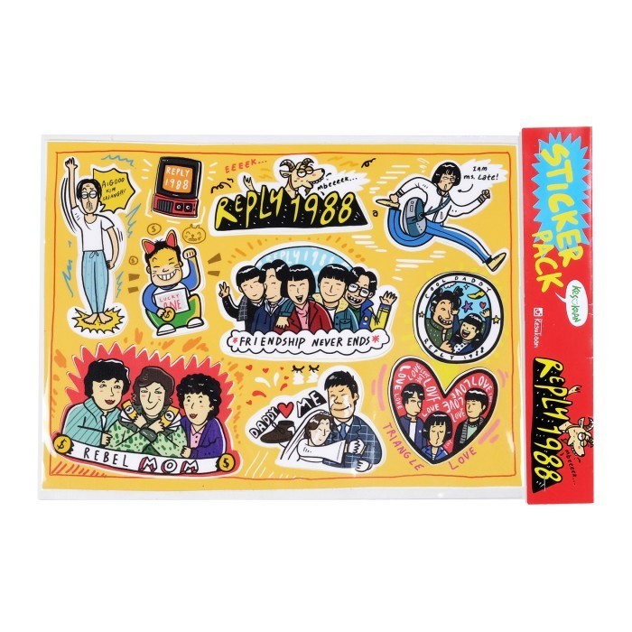 

STICKER PACK REPLY 1988