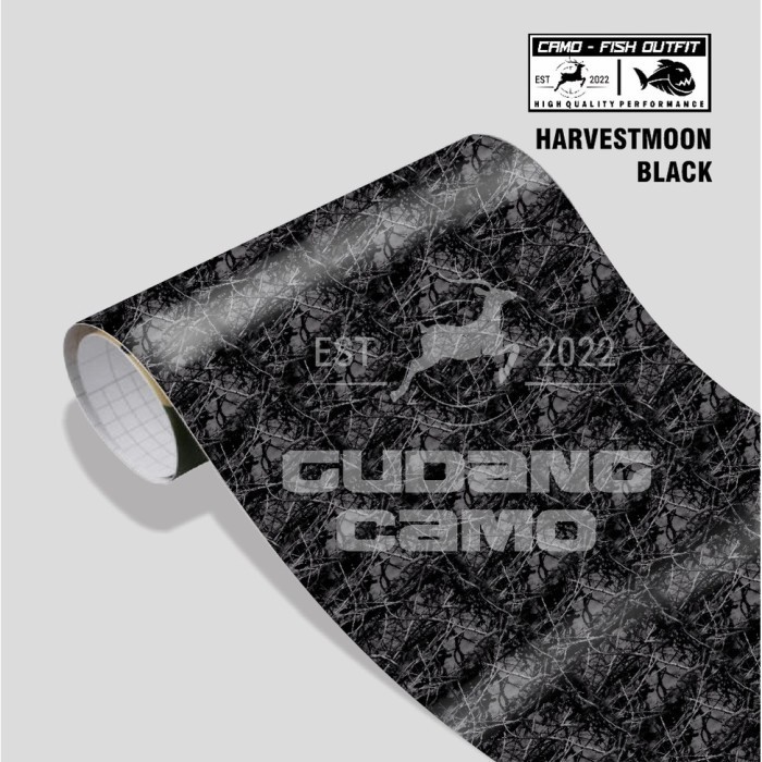 

Sticker Stiker Camo Camaouflage Murah..Motif Harvestmoon Uk. 100 x 50