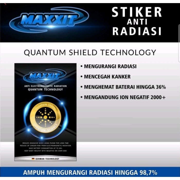 

MAXFIT STIKER ANTI RADIASI HP