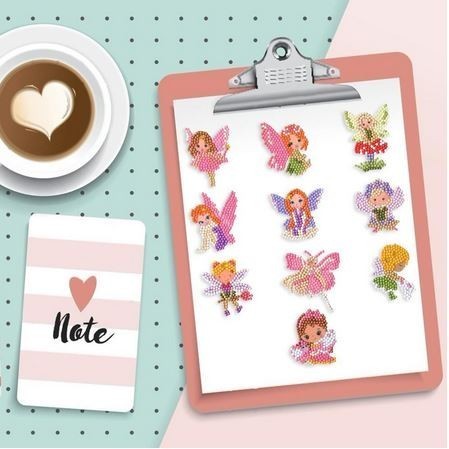 

DIY CUTIE POP Diamond Sticker - Stiker Diamond DIY Anak Motif Peri