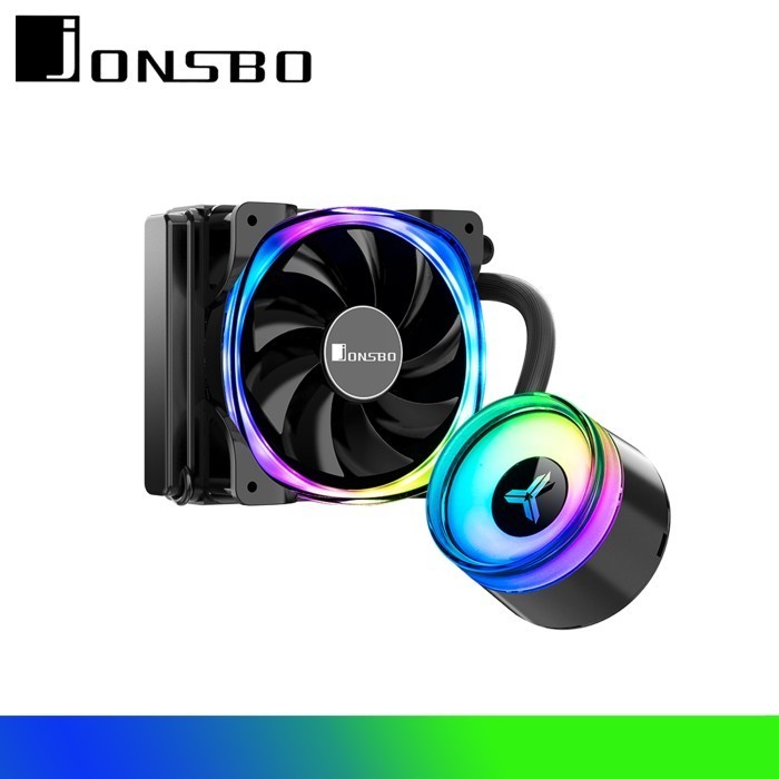 New Jonsbo Angeleyes Series Tw2-120 Pro Argb - Aio Liquid Cooler 120Mm