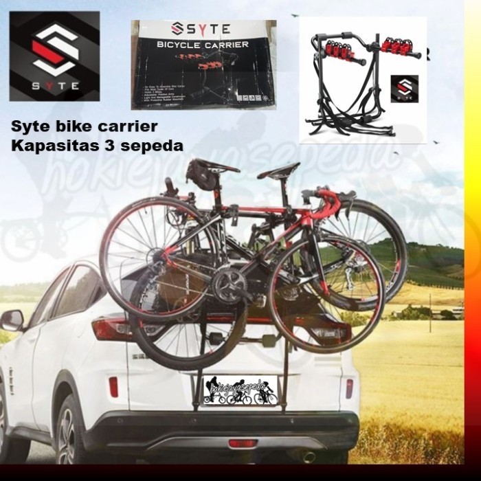 SYTE BIKE CARRIER UNTUK MOBIL KAPASITAS 3 SEPEDA