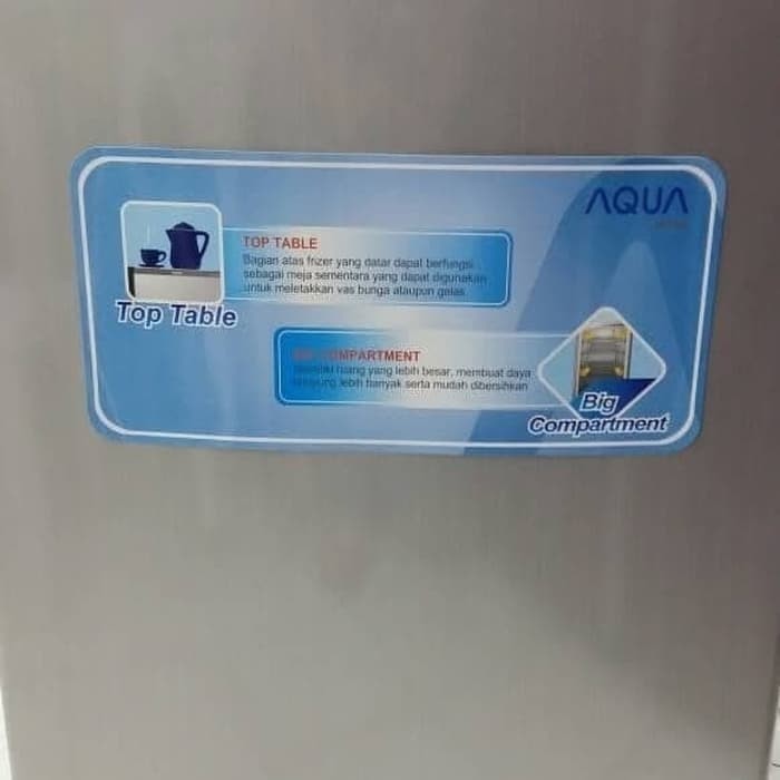 NEW FREEZER AQUA JAPAN AQF- S4(S) 4-5 RAK LEMARI ES PEMBEKU ES BATU KULKAS ORIGINAL
