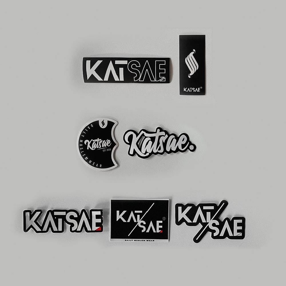 

KATSAE - STICKER LOGO / STICKER BRAND