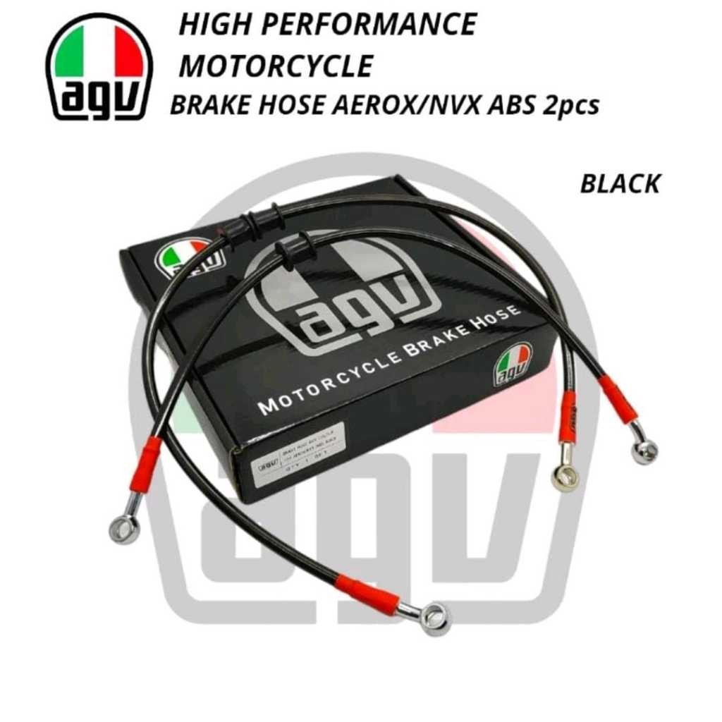 READY ORIGINAL Selang Rem Set Depan Belakang Motor Aerox 155 Old All New Aerox 155 ABS