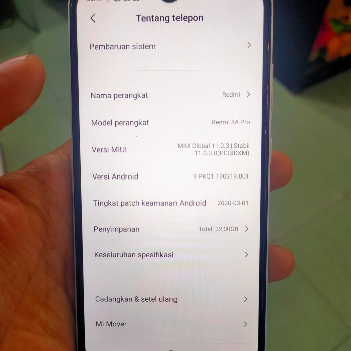 MESIN REDMI 8A PRO 3/32GB NORMAL MESIN REDMI 8A PRO NORMAL mesin 8a